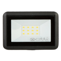 Reflektor LED BULLED AD-NL-6153BL4, 10W, 800lm, IP44, 4000K, čierny, hliník a sklo