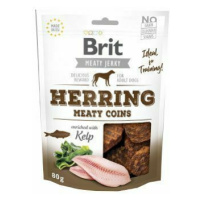 Brit Jerky Sleď mäsové mince 80g + Množstevná zľava