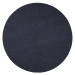 Kusový koberec Quick step antracit kruh - 160x160 (průměr) kruh cm Vopi koberce