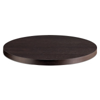 PEDRALI - Okrúhla dyhovaná doska stola - hrúbka 30 mm