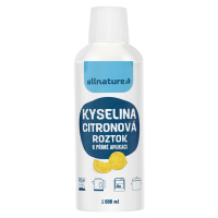 ALLNATURE Kyselina citrónová roztok 1000 ml