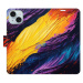 Flipové puzdro iSaprio - Fire Paint - iPhone 15