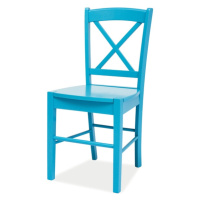 Sconto Jedálenská stolička SIGCD-56 modrá