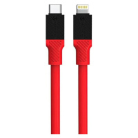 Tactical Fat Man Cable USB-C/Lightning 1m Red