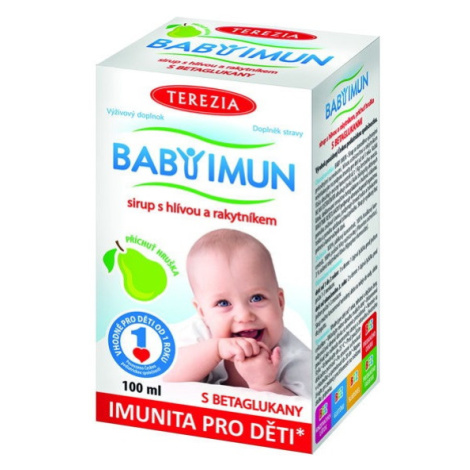 TEREZIA Babyimun sirup s hlivou ustricovitou a rakytníkem 100 ml