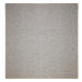 Kusový koberec Wellington béžový čtverec - 100x100 cm Vopi koberce
