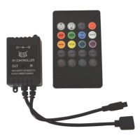 Ovladač pre LED pásik RGB IR + zvukový