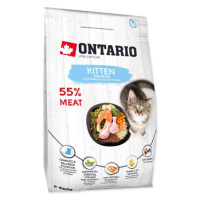 Krmivo Ontario Kitten Salmon 0,4kg