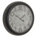 Estila Luxusné okrúhle nástenné hodiny Antiquités Francaises vo vintage štýle s čiernym rámom a 