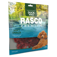 Pochúťka Rasco Premium kačka, krúžky 500g