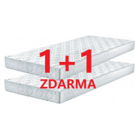 Matrac 1 + 1 zdarma alena - pur pena - 70 x 195 cm