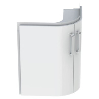 Kúpeľňová skrinka pod umývadlo Geberit Selnova 69x60,4x55 cm biela 501.486.00.1
