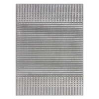 Sivý umývateľný koberec zo ženilky 200x320 cm Elton – Flair Rugs