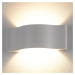 LED vonkajšie nástenné svietidlo Jace, biele