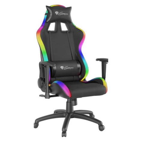 Genesis Trit 500 RGB Herná stolička čierna