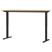 Pracovný stôl s nastaviteľnou výškou s doskou v dubovom dekore 80x180 cm Agenda – Germania