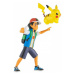 BOTI Pokémon akční figurky Ash a Pikachu 11 cm