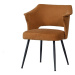 Okrovožlté zamatové jedálenské stoličky v súprave 2 ks Sits – Basiclabel