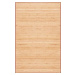 Bambusový koberec 100 × 160 cm hnedý