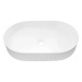 Závěsná skříňka Nova White I s deskou a umyvadlem 80 cm bílá/dub coast evoke