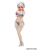 Soška Nitro Super Sonic - Super Sonico Paisura 1/6 (Bikini Ver. Re-Run) 28 cm