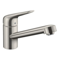 Drezová batéria Hansgrohe Focus s otočným ramienkom vzhled nerezu 71808800