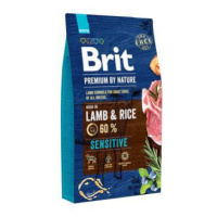 Brit Premium Dog by Nature Sensitive Lamb 8kg zľava