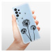 Odolné silikónové puzdro iSaprio - Three Dandelions - black - Samsung Galaxy A13