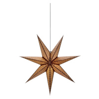 Hnedá vianočná svetelná dekorácia ø 45 cm Glitter – Markslöjd