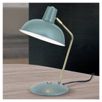 Vintage vzhľad – stolná lampa Fedra zelená