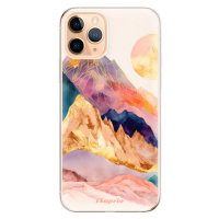 Odolné silikónové puzdro iSaprio - Abstract Mountains - iPhone 11 Pro