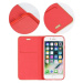 Apple iPhone 14, Bočné otváracie puzdro, stojan, Luna Book, červená