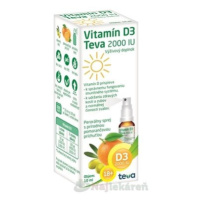 Vitamín D3 Teva 2000 IU