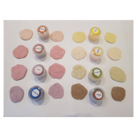 Súprava naturálnych prachových farieb – 8 ks - Food Colours