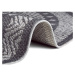 Sivý vonkajší koberec Ragami Round, ø 160 cm