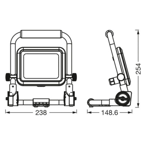 Ledvance LED-Worklight Value R-Stand reflektor 20W