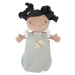 Textilná bábika bábätko baby Evi v prenosnom košíku Little Dutch s príslušenstvom