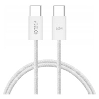 Kábel TECH-PROTECT ULTRABOOST CLASSIC TYPE-C CABLE PD60W/3A 100CM WHITE (9319456607116)