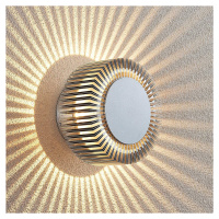 Lucande Keany vonkajšie nástenné LED, svätožiara