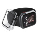 Plastové puzdro na Apple Watch 7/8/9 45mm X-ONE Dropguard transparentné