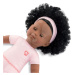 Bábika na obliekanie Pauline Ma Corolle kučeravé čierne vlasy a hnedé klipkajúce oči 36 cm od 4 