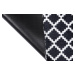 Protiskluzová rohožka Home Black White 103156 - 50x70 cm Zala Living - Hanse Home koberce