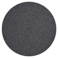Kusový koberec Braided 105550 Dark Grey kruh Rozmery kobercov: 200x200 (priemer) kruh