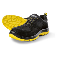 PARKSIDE® Pánska kožená bezpečnostná obuv S3 (44, čierna/žltá)