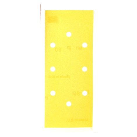 MILWAUKEE Brúsny papier 93 × 230 mm, zrnitosť 80 – 10 ks