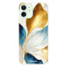 Odolné silikónové puzdro iSaprio - Blue Leaves - iPhone 12