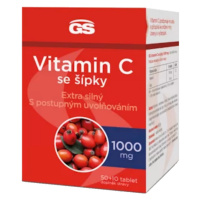 GS Vitamín C 1000 mg so šípkami 50 + 10 tabliet