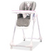 ASALVO Baby jedálenská stolička rabbit pink
