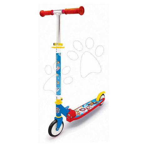 Kolobežka dvojkolesová Paw Patrol 3 Wheels Foldable Scooter Smoby skladacia s brzdou výškovo nas