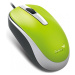 GENIUS myš DX-120, drôtová, 1200 dpi, USB, zelená